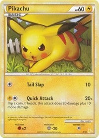 Pikachu (#2) (2) - HGSS Trainer Kit: Gyarados & Raichu (PR)