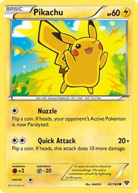 Pikachu (42) - XY Base Set (XY)