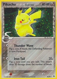 Pikachu Delta Species (93) - EX Legend Maker (LM)