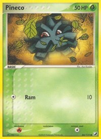 Pineco (66) - EX Unseen Forces (UF)