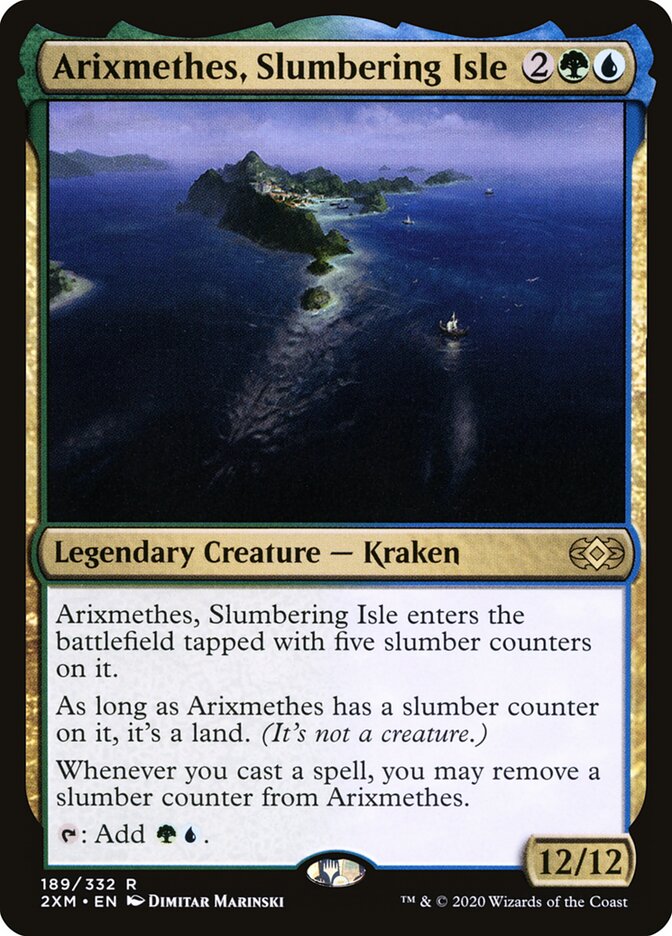 Arixmethes, Slumbering Isle (189) - Double Masters (2XM)