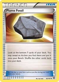 Plume Fossil (82) - Plasma Blast (PLB)
