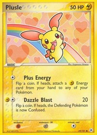 Plusle (69) - EX Hidden Legends (HL)