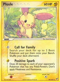 Plusle (44) - EX Deoxys (DX)