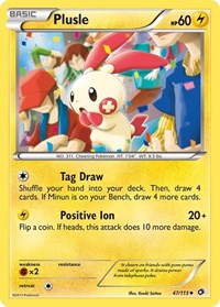Plusle (47) - Legendary Treasures (LTR)