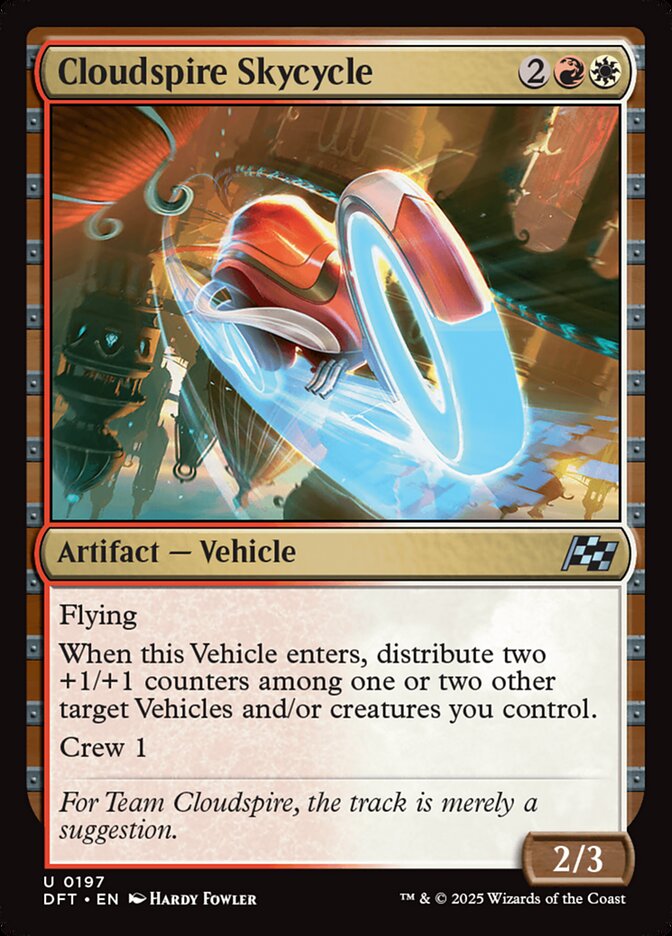 Cloudspire Skycycle - [Foil] Aetherdrift (DFT)