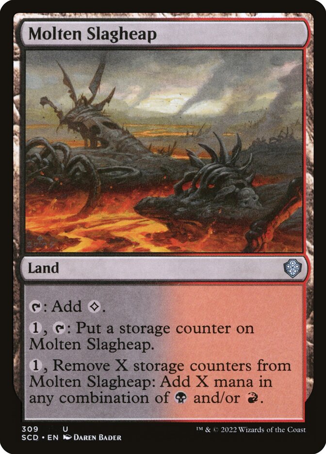 Molten Slagheap (309) - Starter Commander Decks (SCD)