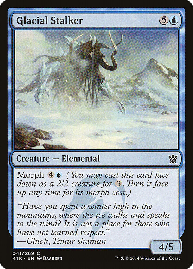 Glacial Stalker (41) - Khans of Tarkir (KTK)
