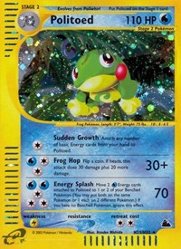 Politoed (H23) - Skyridge (SK)