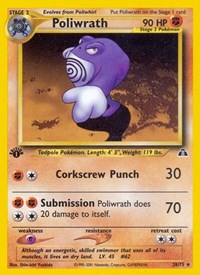 Poliwrath 28 (28) - Neo Discovery (N2)