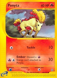 Ponyta (102) - Aquapolis (AQ)