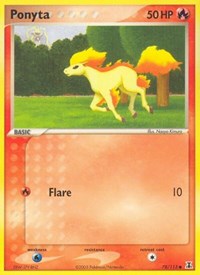 Ponyta (78) - EX Delta Species (DS)