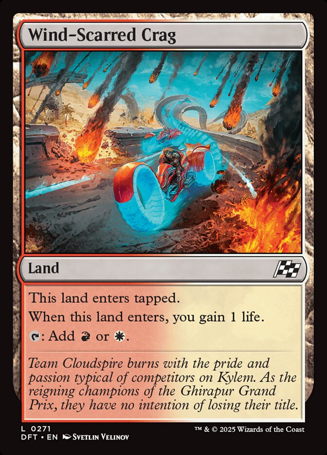 Wind-Scarred Crag - [Foil] Aetherdrift (DFT)