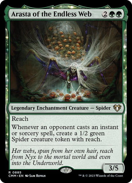 Arasta of the Endless Web (885) - Commander Masters (CMM)