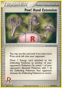 Pow Hand Extension (85) - EX Team Rocket Returns (RR)