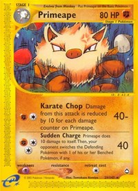 Primeape (29) - Aquapolis (AQ)
