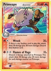 Primeape Delta Species (50) - EX Holon Phantoms (HP)