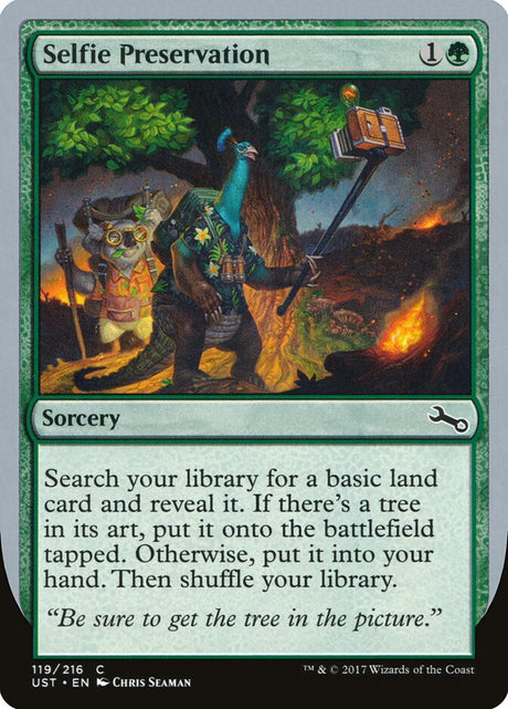 Selfie Preservation (119) - Unstable (UST)