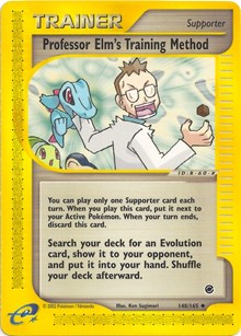 Professor Elms Training Method (148) - Expedition (EX)