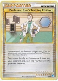 Professor Elm's Training Method (25) - HGSS Trainer Kit: Gyarados & Raichu (PR)