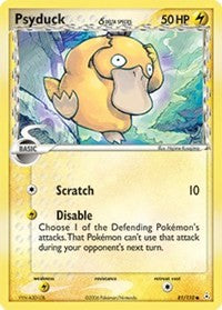 Psyduck Delta Species (81) - EX Holon Phantoms (HP)