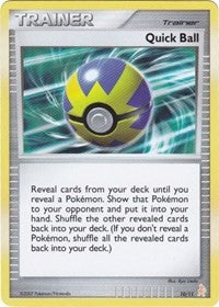 Quick Ball (10) - DP Trainer Kit: Manaphy & Lucario (PR)