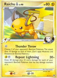 Raichu GL (31) - Rising Rivals (RR)