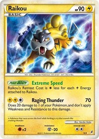 Raikou Shiny (SL9) - Call of Legends (CL)