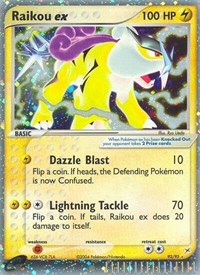 Raikou ex (92) - EX Team Magma vs Team Aqua (MA)