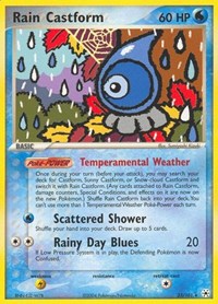Rain Castform (23) - EX Hidden Legends (HL)