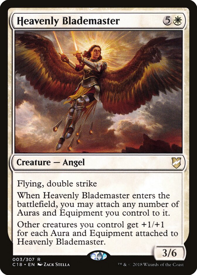 Heavenly Blademaster (3) - Commander 2018 (C18)