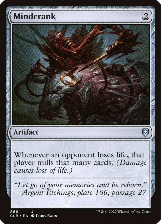 Mindcrank (866) - Commander Legends: Battle for Baldur's Gate (CLB)
