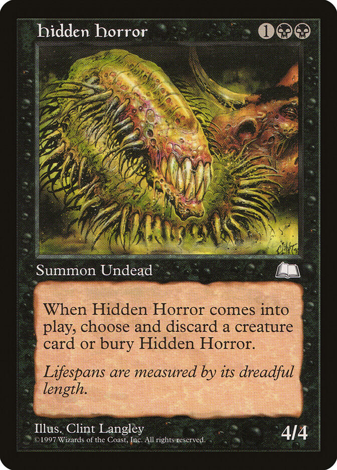 Hidden Horror (72) - Weatherlight (WTH)