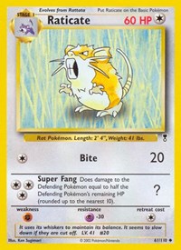 Raticate (61) - Legendary Collection (LC)