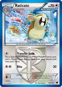 Raticate Team Plasma (88) - Plasma Freeze (PLF)
