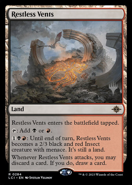 Restless Vents (284p) - The Lost Caverns of Ixalan Promos (PLCI)