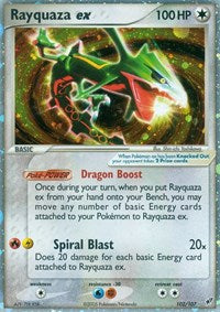 Rayquaza ex (102) - EX Deoxys (DX)