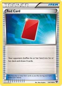 Red Card (124) - XY Base Set (XY)