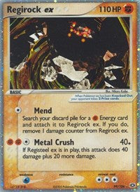 Regirock ex (99) - EX Emerald (EM)
