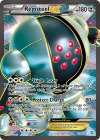 Registeel EX 122 Full Art (122) - Dragons Exalted (DRX)