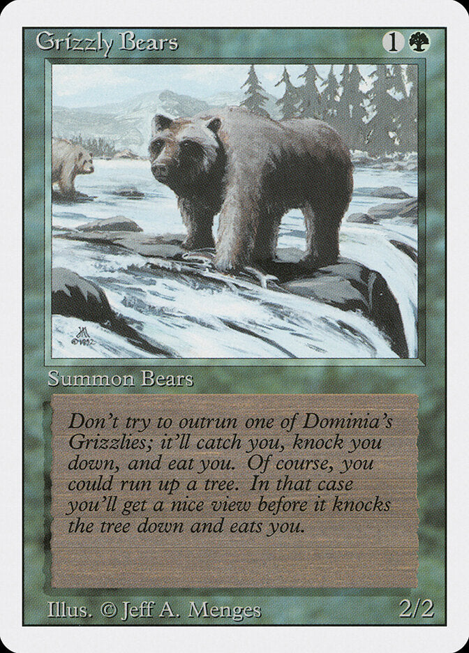 Grizzly Bears (201) - Revised Edition (3ED)