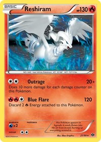 Reshiram (21) - Next Destinies (NXD)