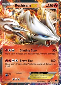 Reshiram EX (22) - Next Destinies (NXD)