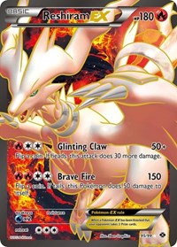 Reshiram EX 95 Full Art (95) - Next Destinies (NXD)