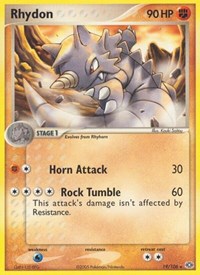 Rhydon (19) - EX Emerald (EM)