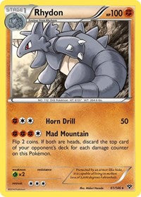 Rhydon (61) - XY Base Set (XY)