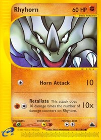 Rhyhorn (91) - Skyridge (SK)