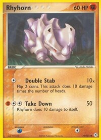 Rhyhorn (70) - EX Hidden Legends (HL)