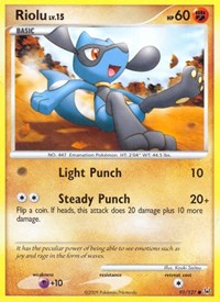 Riolu (91) - Platinum (PL)