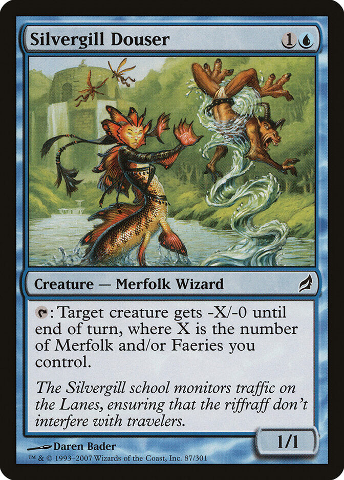 Silvergill Douser (87) - Lorwyn (LRW)